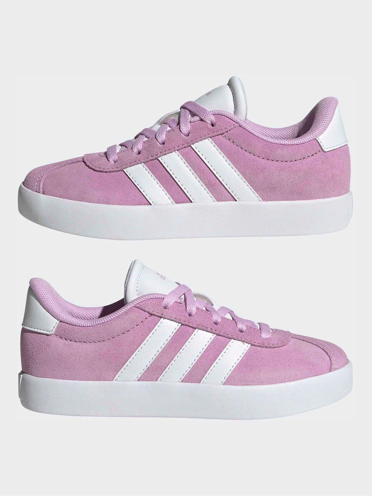adidas Purple VL Court 3.0 Trainers image 6