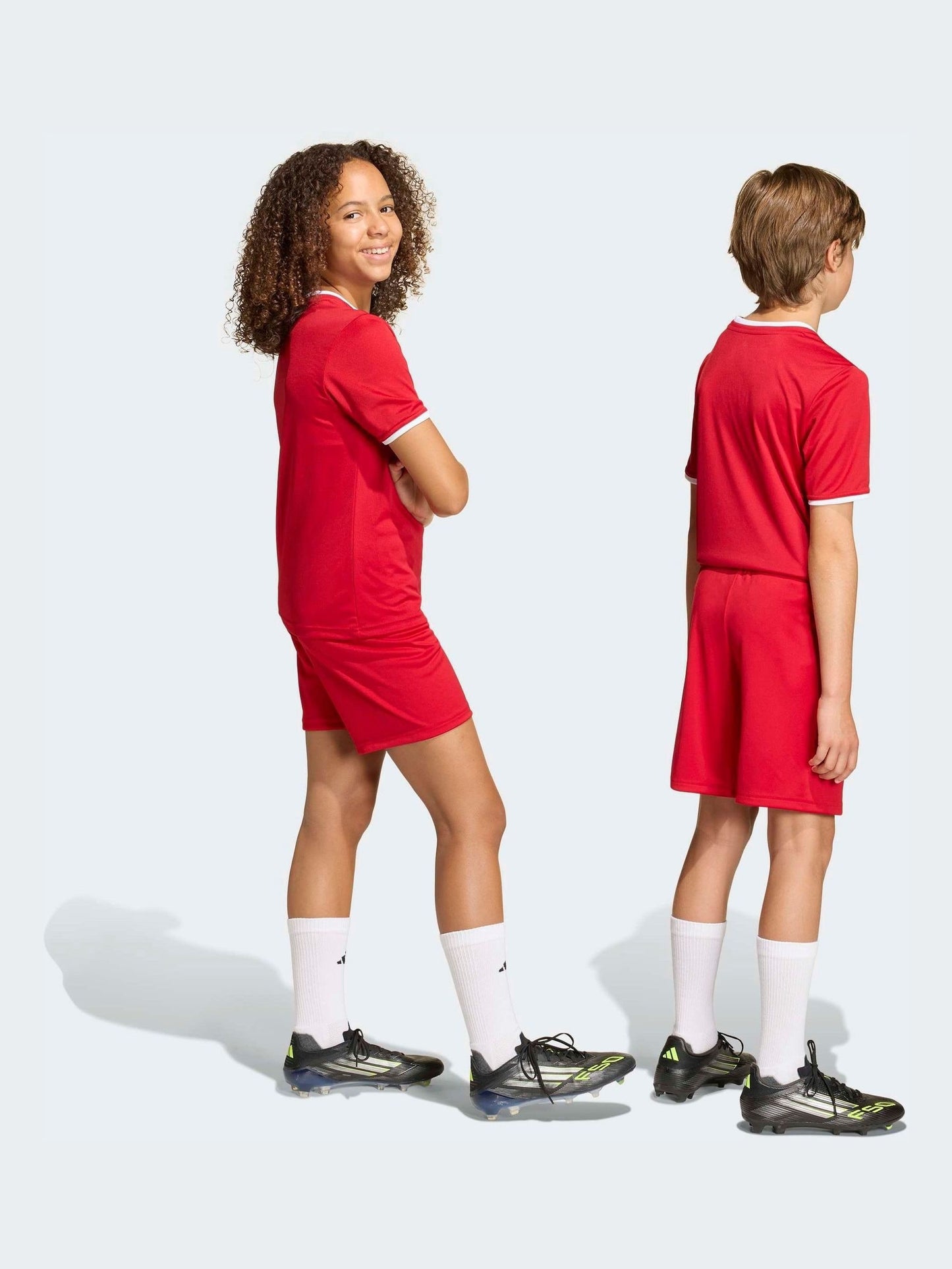 Dsiney Kidz - adidas Red Entrada 26 Training Shorts image 2