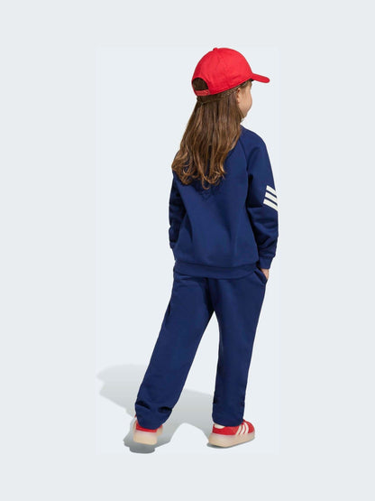 Dsiney Kidz - adidas Blue Marvel Spider-Man   Sweatshirt and Jogger Little Kids Set image 5