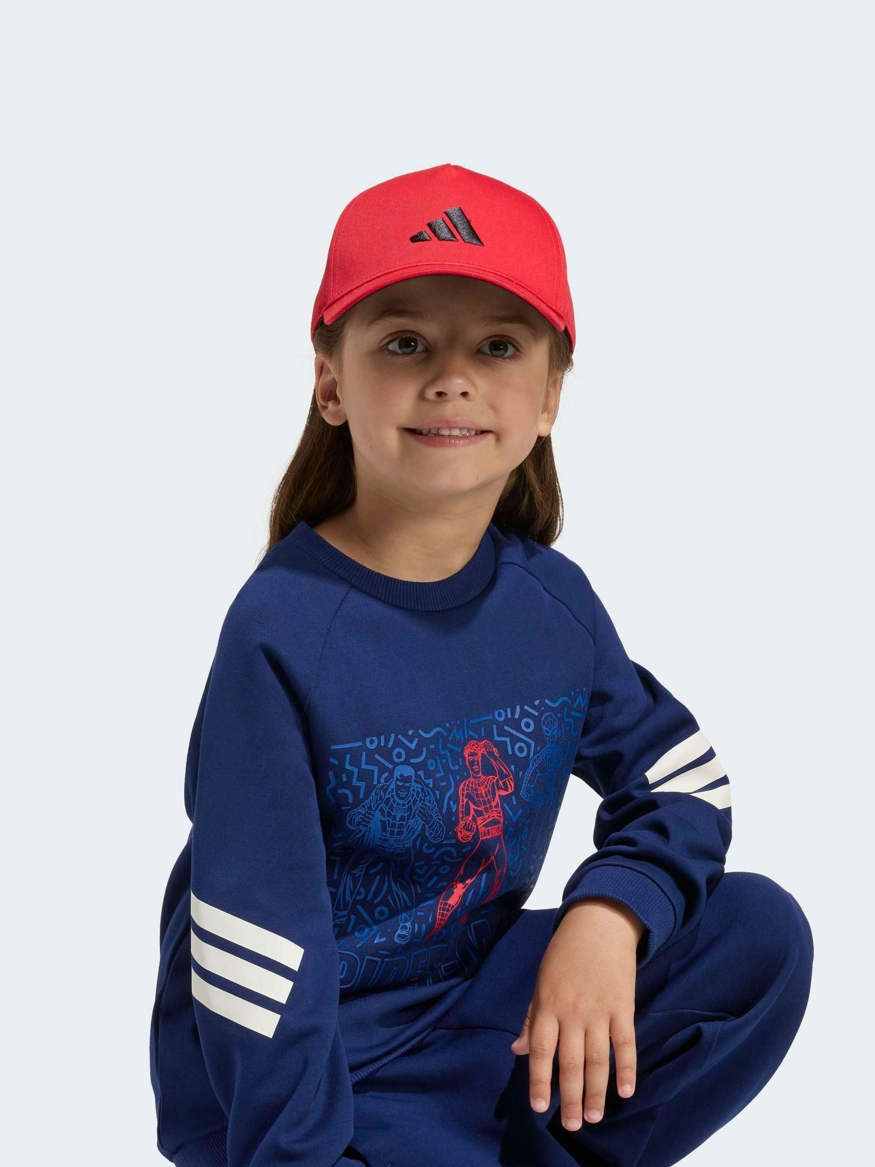 Dsiney Kidz - adidas Blue Marvel Spider-Man   Sweatshirt and Jogger Little Kids Set image 7