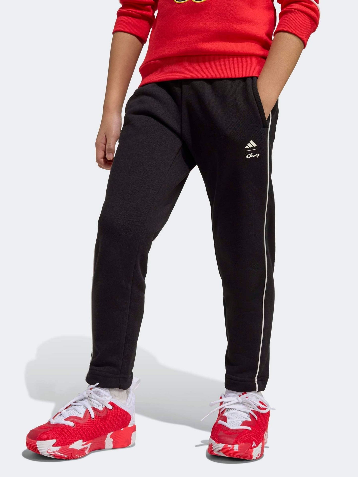 Dsiney Kidz - adidas Red Disney Mickey Mouse Little Kids Sweatshirt and Joggers Set image 4