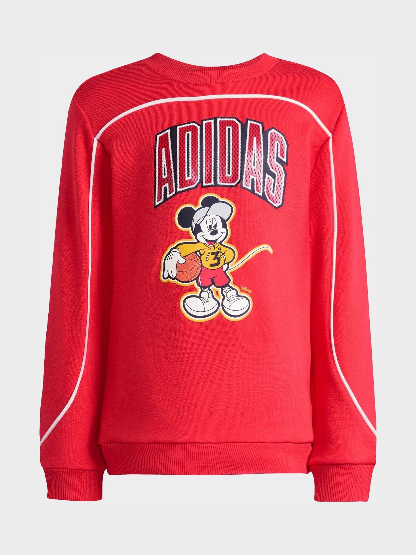 Dsiney Kidz - adidas Red Disney Mickey Mouse Little Kids Sweatshirt and Joggers Set image 7
