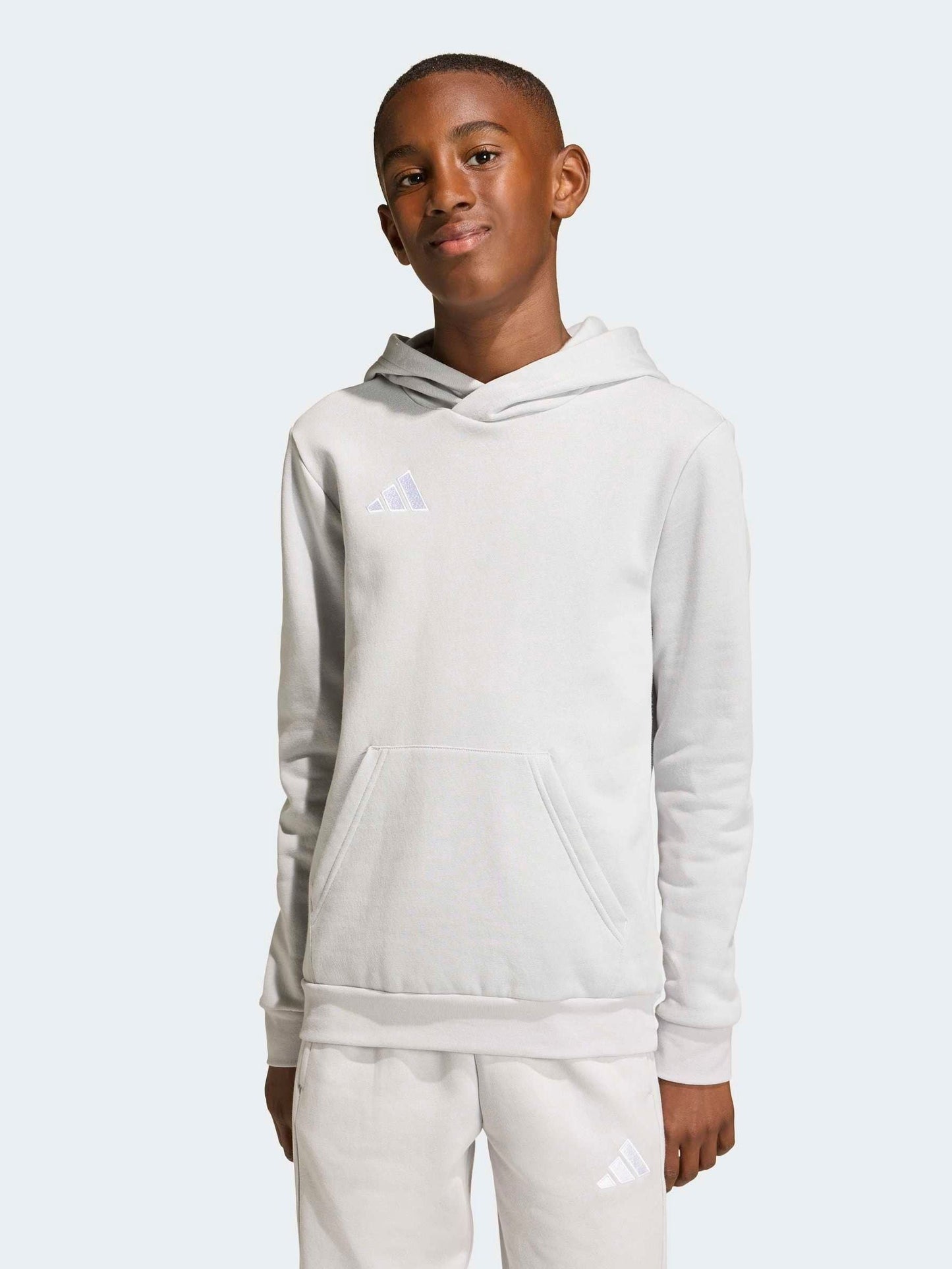 Dsiney Kidz - adidas Grey Entrada 26 Hoodie image 1