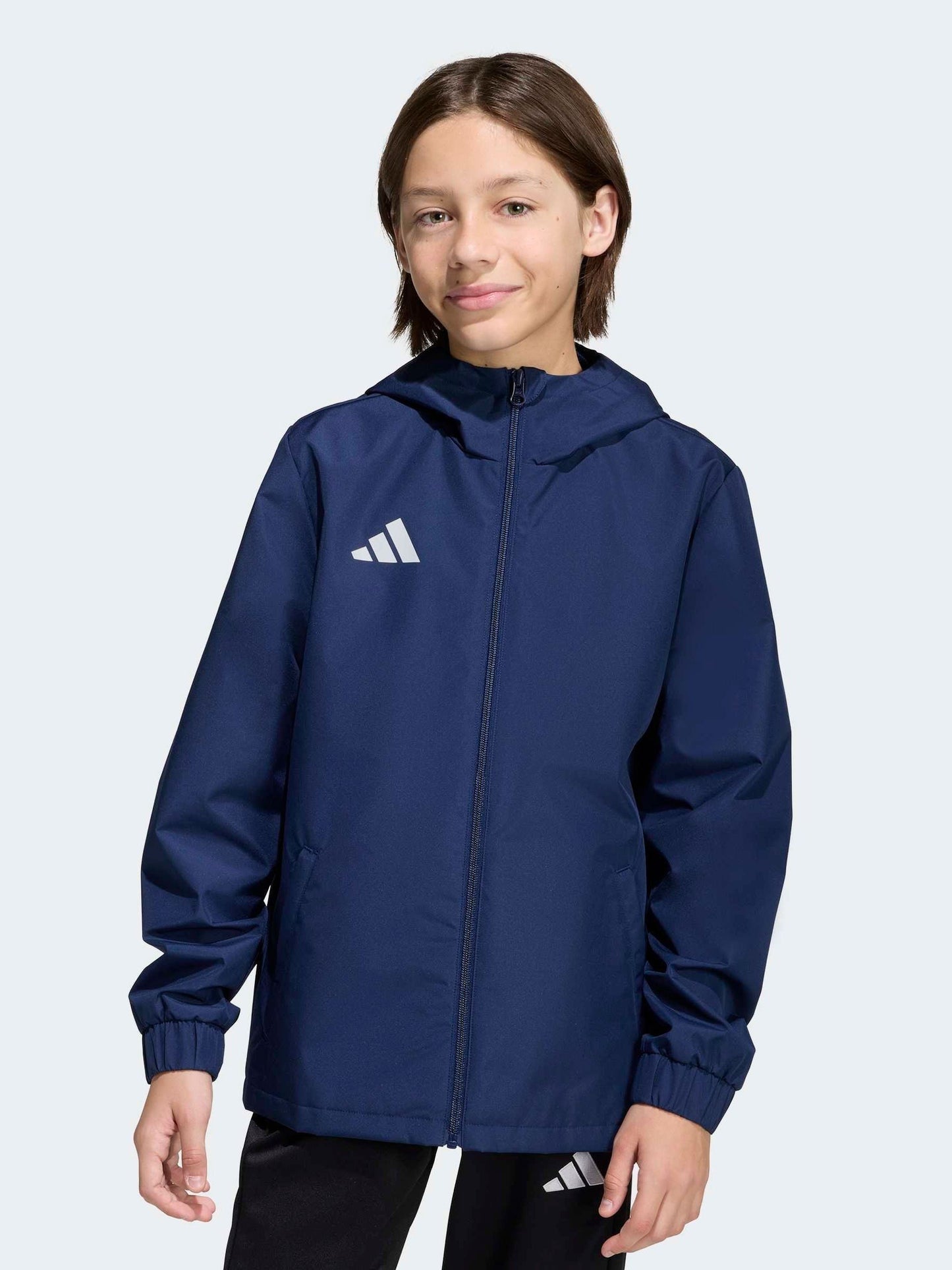 Dsiney Kidz - adidas Navy Blue Entrada26 All-Weather Jacket image 1