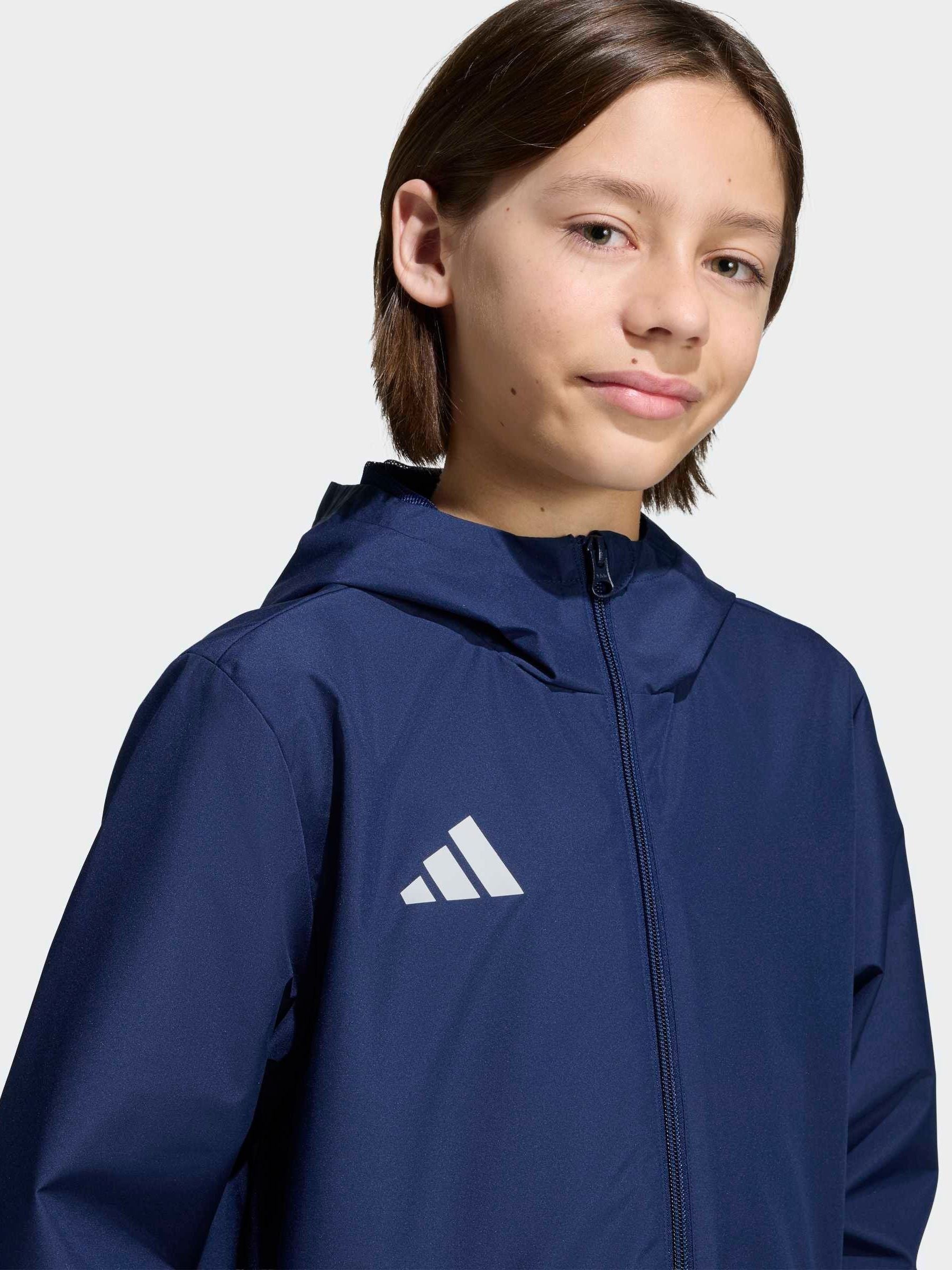 Dsiney Kidz - adidas Navy Blue Entrada26 All-Weather Jacket image 4