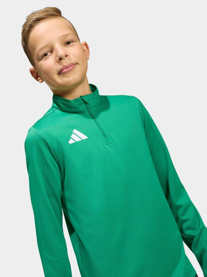 Dsiney Kidz - adidas Green Entrada26 Quarter Zip Training Top image 1