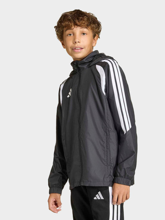 Dsiney Kidz - adidas Black Tiro 26 Windbreaker Jacket image 1