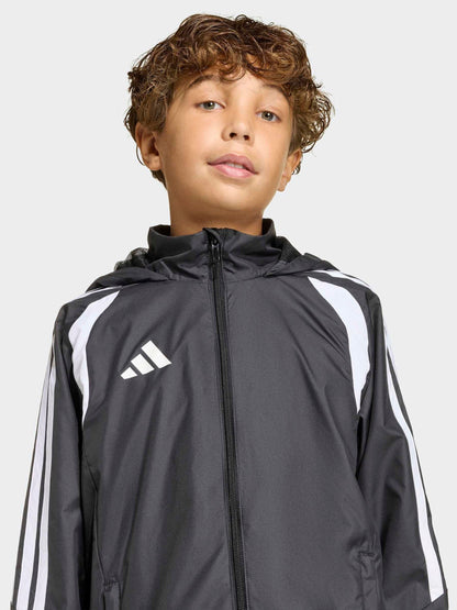 Dsiney Kidz - adidas Black Tiro 26 Windbreaker Jacket image 4