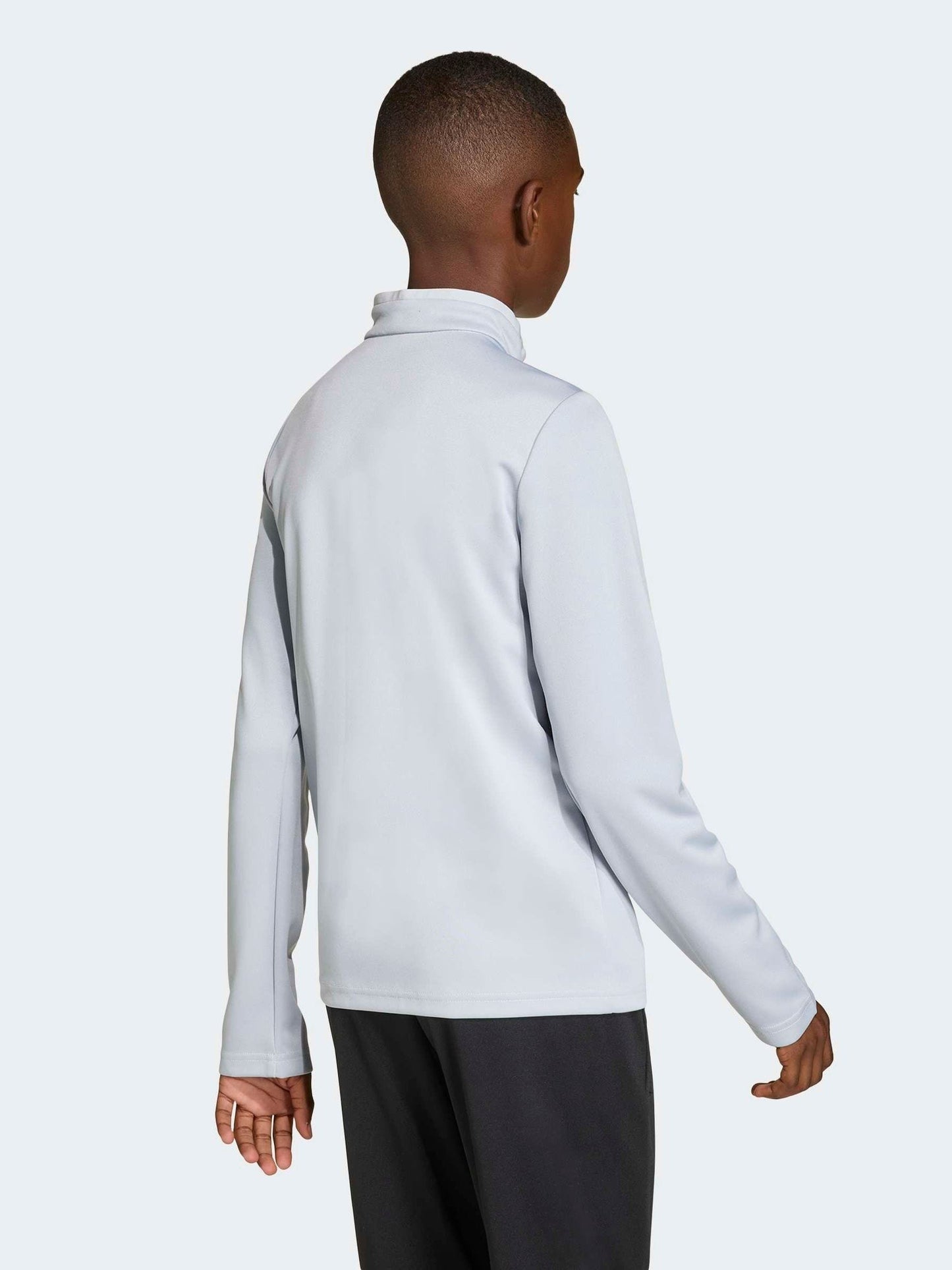 Dsiney Kidz - adidas Grey Entrada 26 Quarter Zip Training Top image 2