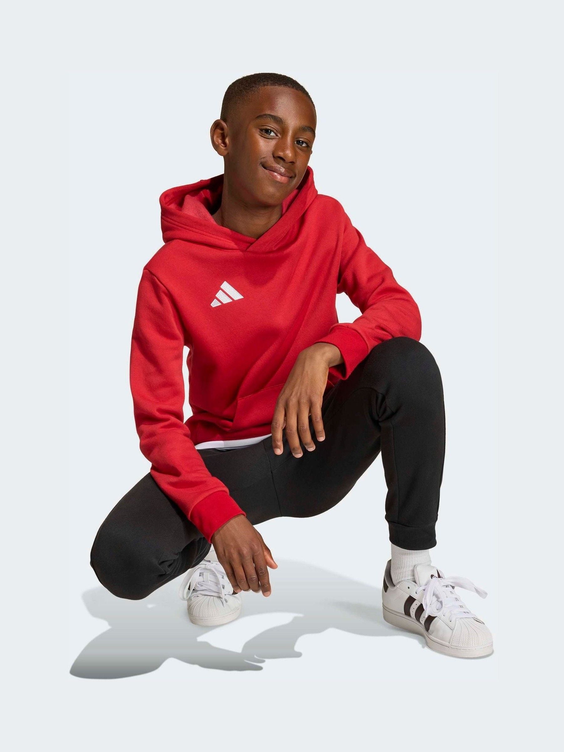 Dsiney Kidz - adidas Red Entrada 26 Hoodie image 2