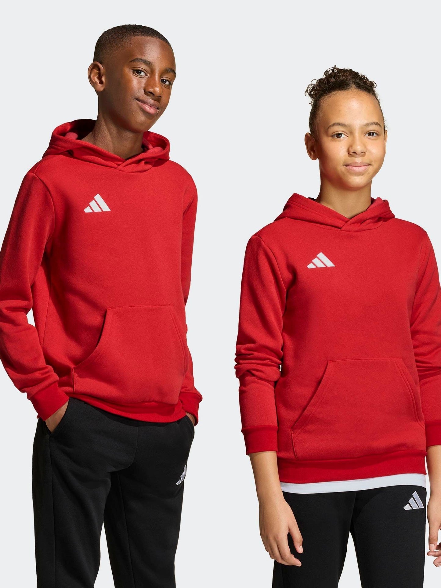 Dsiney Kidz - adidas Red Entrada 26 Hoodie image 4