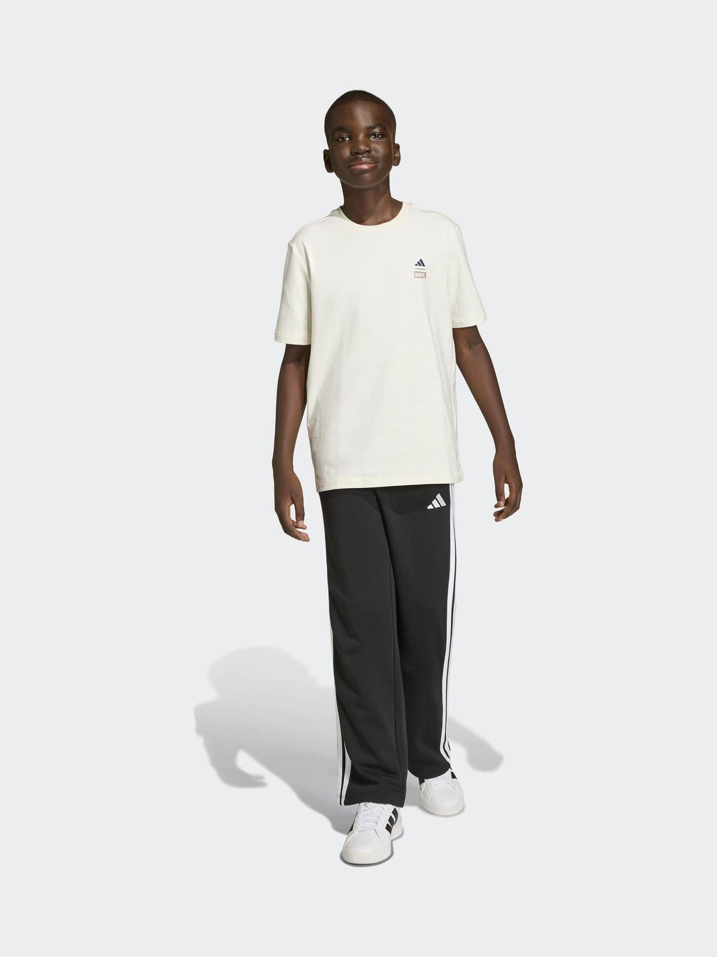 Dsiney Kidz - adidas White Marvel Spider-Man Graphic T-Shirt image 3