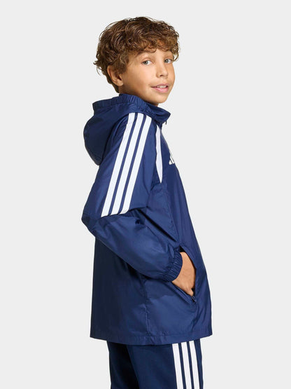 Dsiney Kidz - adidas Blue Tiro 26 Windbreaker Jacket image 2