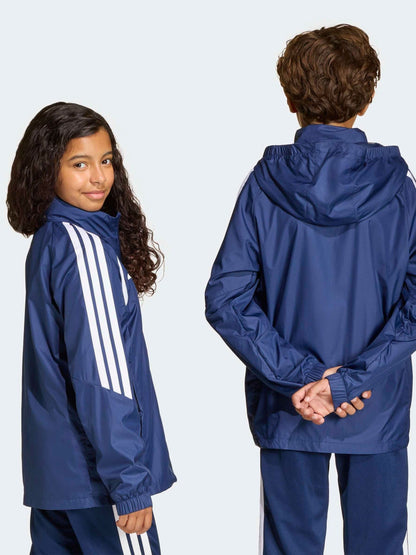 Dsiney Kidz - adidas Blue Tiro 26 Windbreaker Jacket image 3