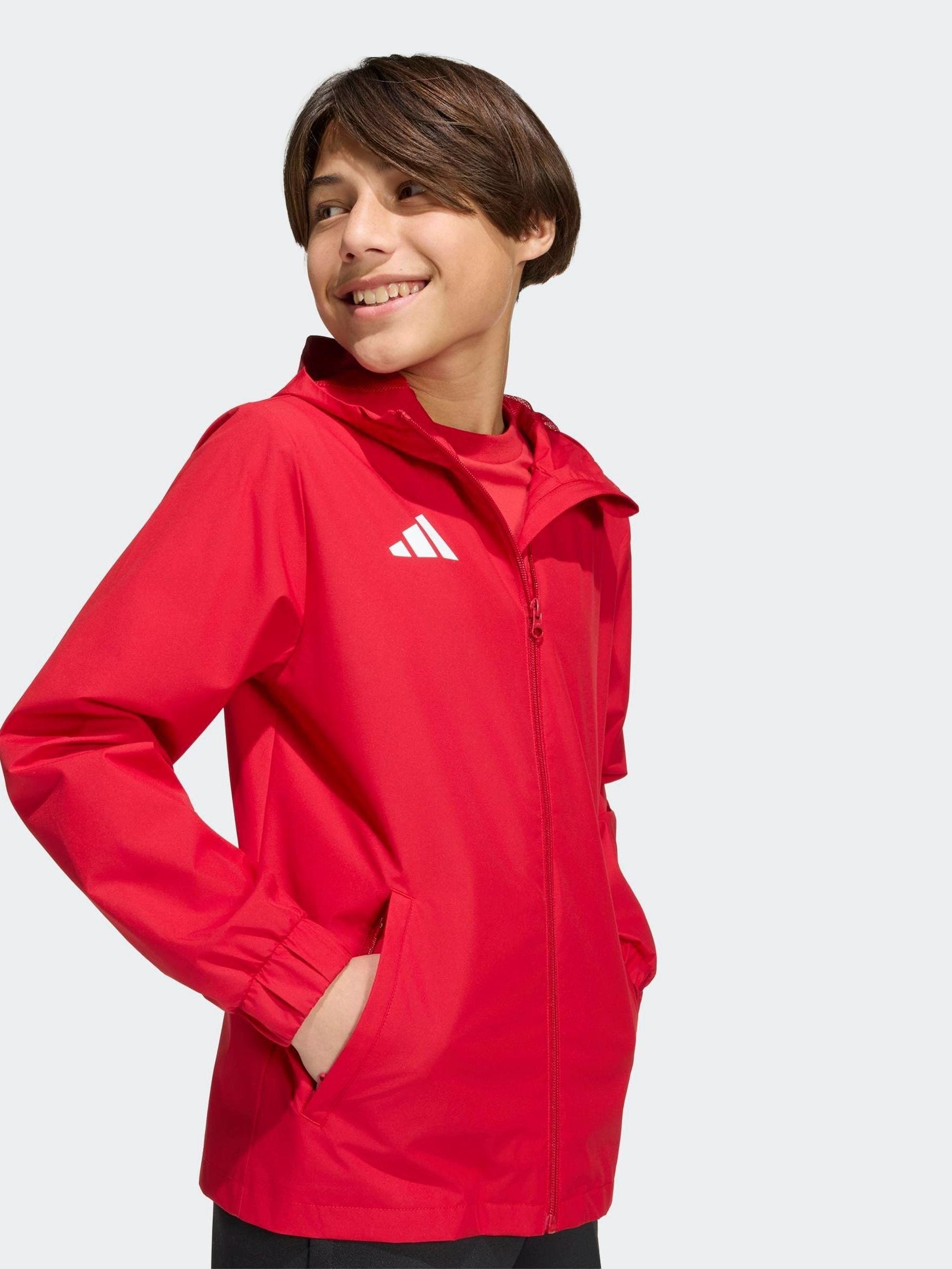 Dsiney Kidz - adidas Red Entrada26 All-Weather Jacket image 4
