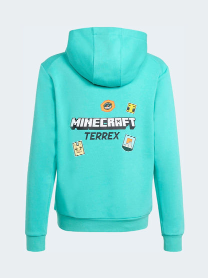 Dsiney Kidz - adidas Green Minecraft Terrex Hoodie image 2