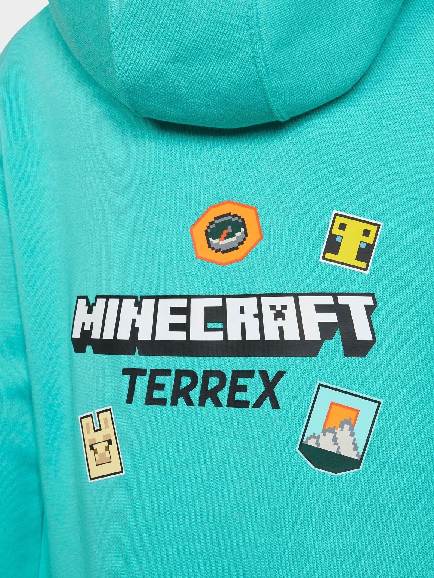 Dsiney Kidz - adidas Green Minecraft Terrex Hoodie image 3