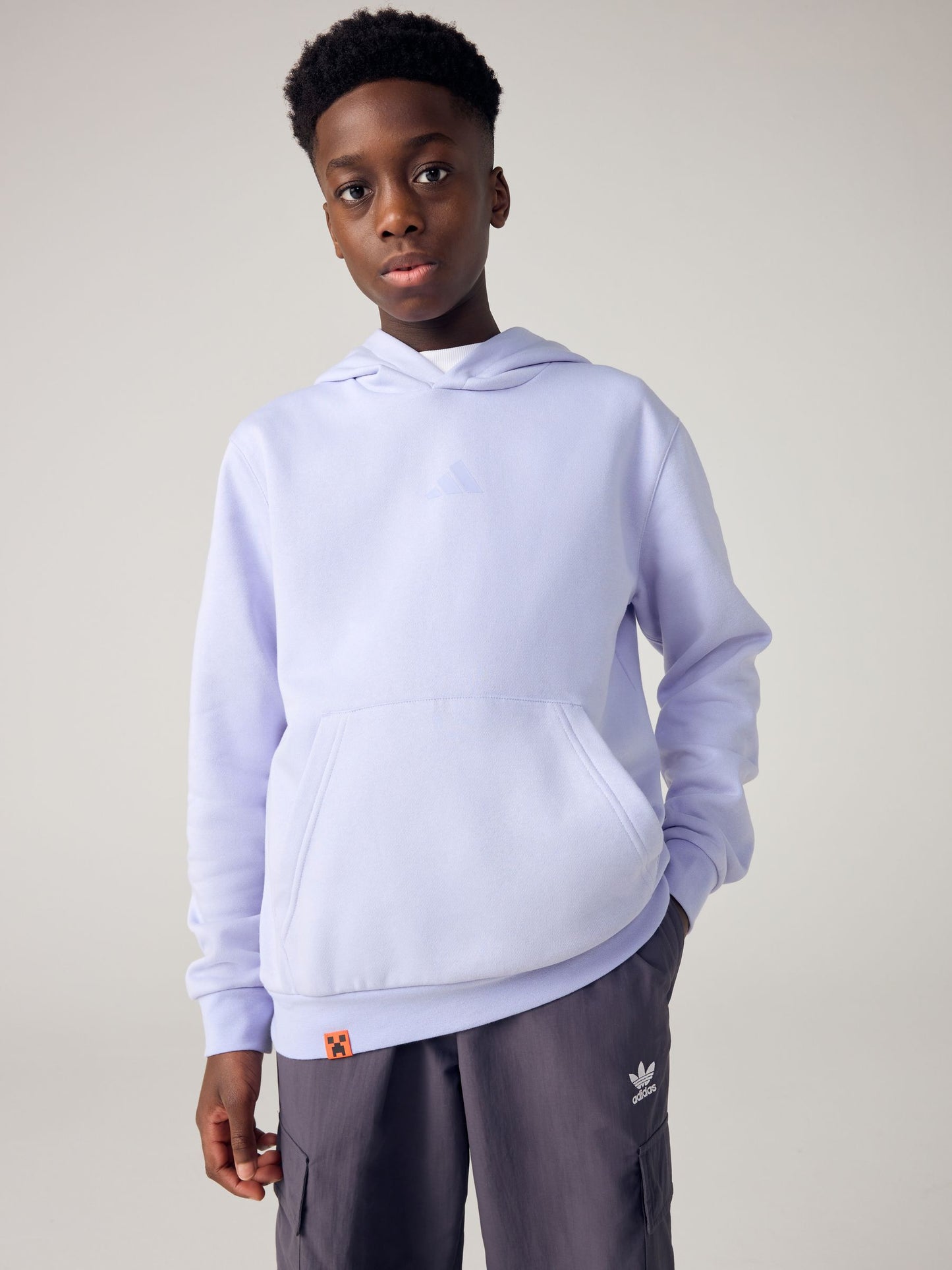 Dsiney Kidz - adidas Purple Minecraft Terrex Hoodie image 2