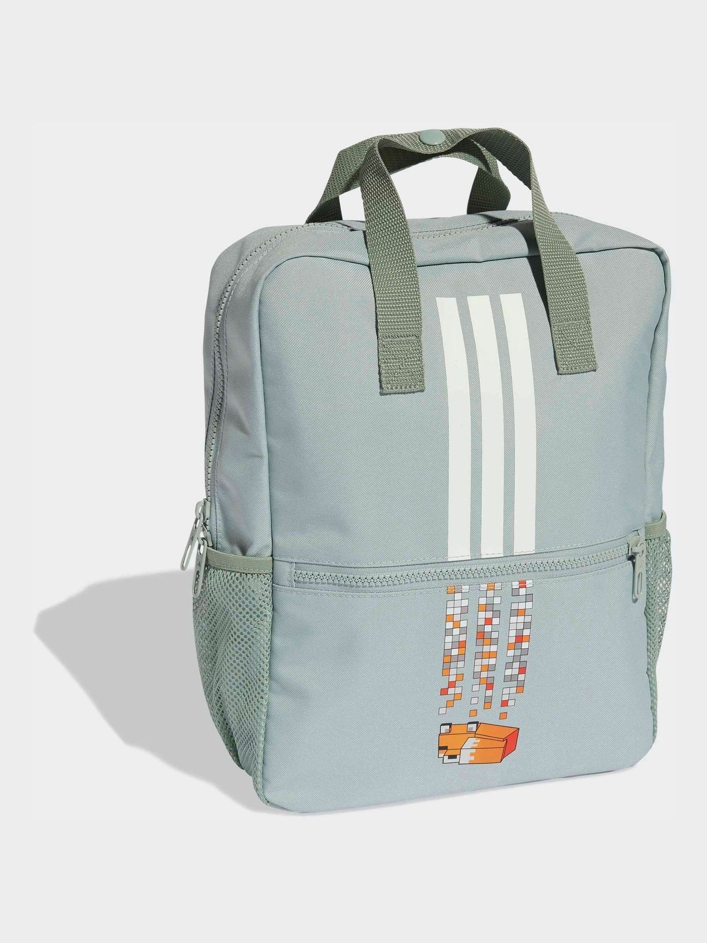 adidas Green Little Kids Minecraft Backpack image 1
