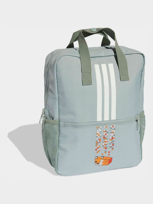 adidas Green Little Kids Minecraft Backpack image 1