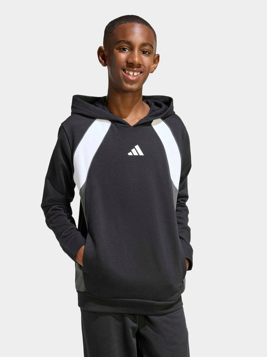 Dsiney Kidz - adidas Black Colour Block Hoodie image 1