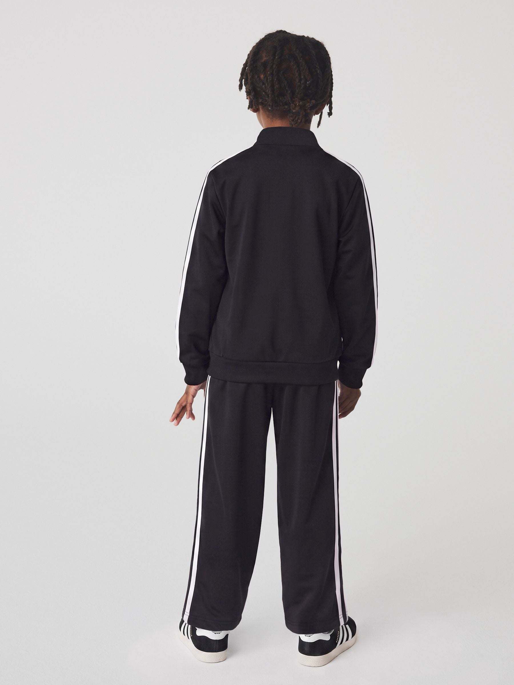 Dsiney Kidz - adidas Originals Black Firebird Little Kids Tracksuit image 2