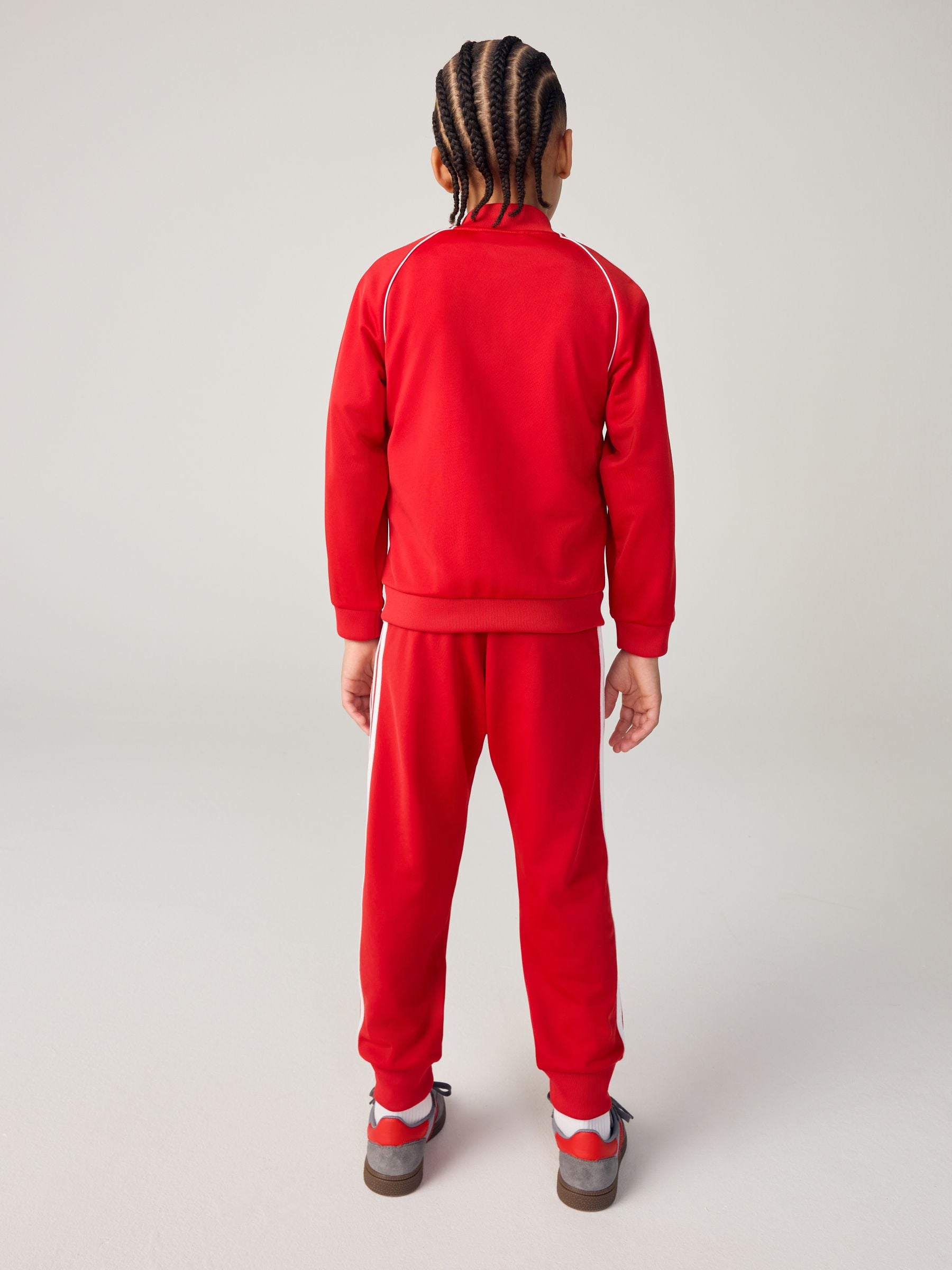 adidas Originals Red SST Little Kids Tracksuit image 5