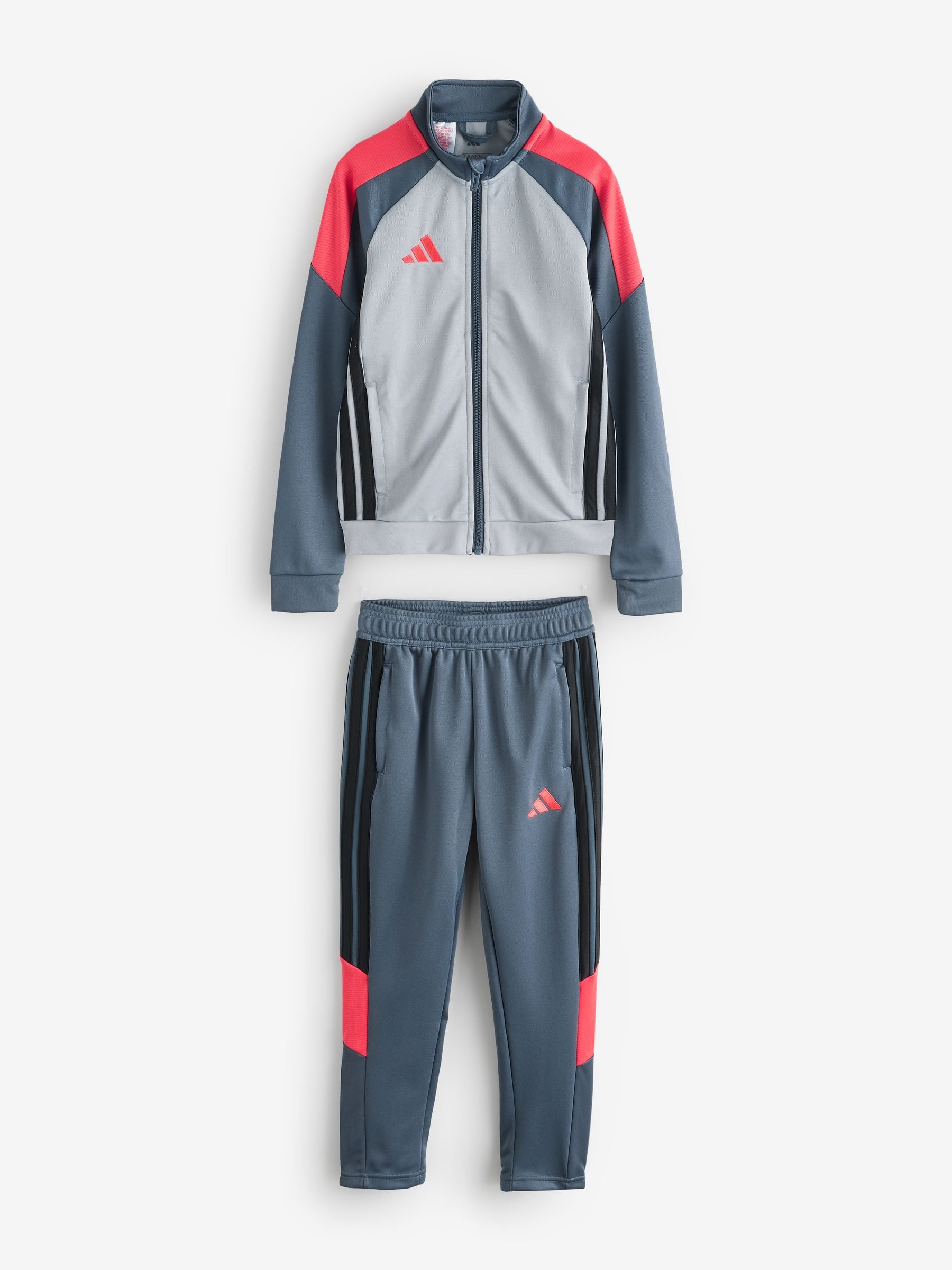 Dsiney Kidz - adidas Grey Tiro 26 Essentials Tracksuit image 1