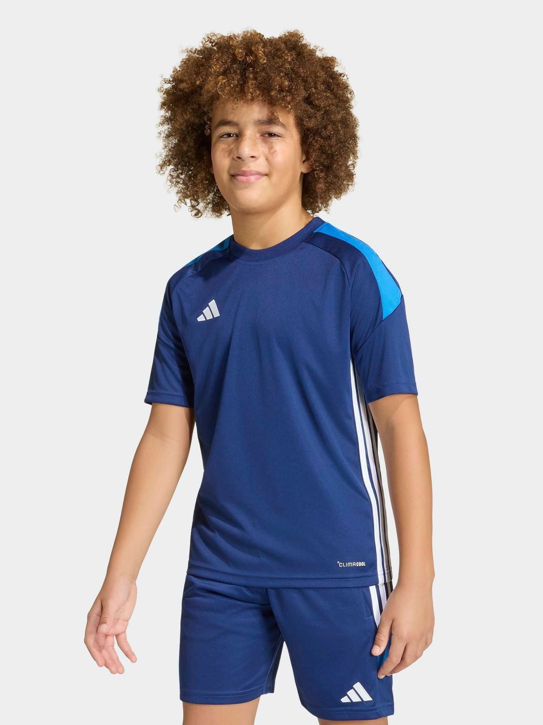Dsiney Kidz - adidas Blue Tiro 26 Essentials T-Shirt image 1