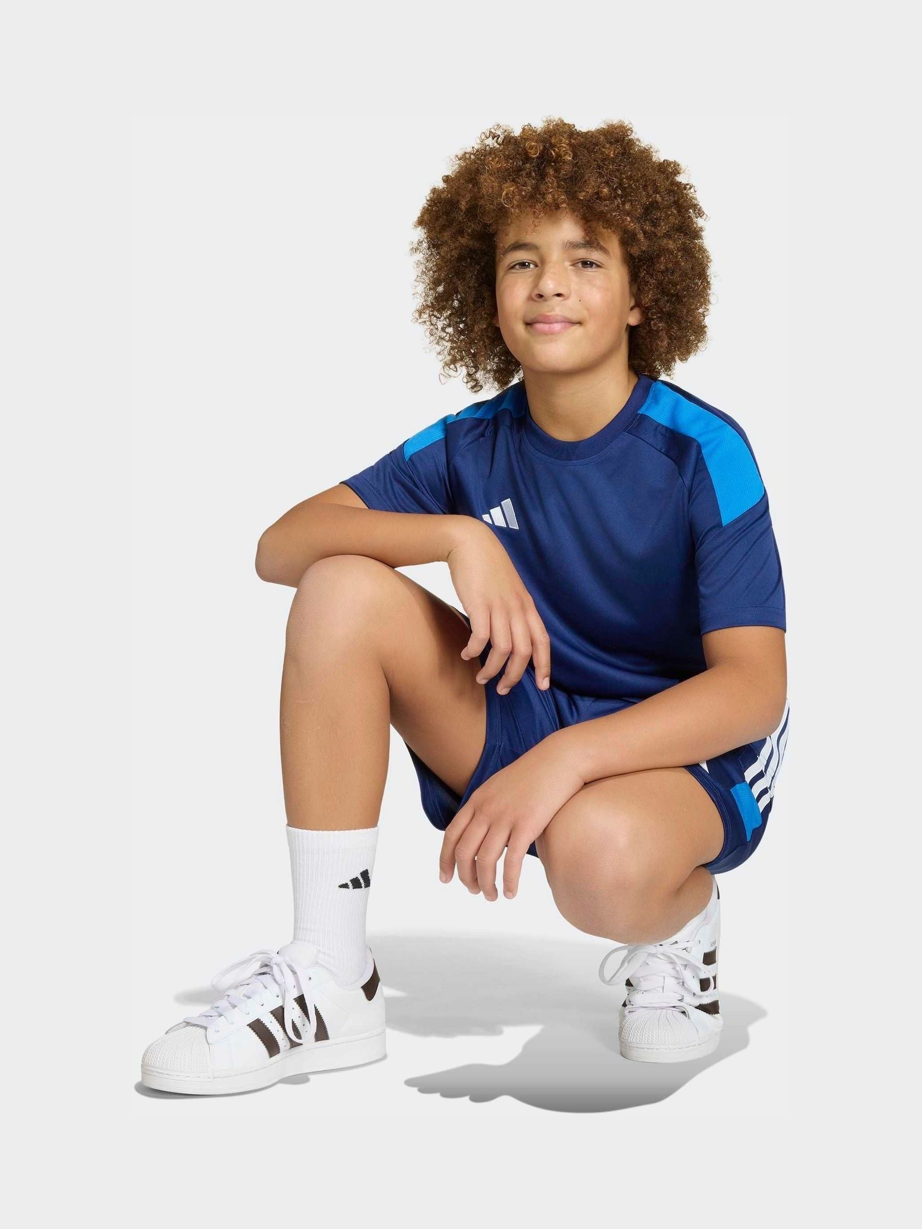 Dsiney Kidz - adidas Blue Tiro 26 Essentials T-Shirt image 4
