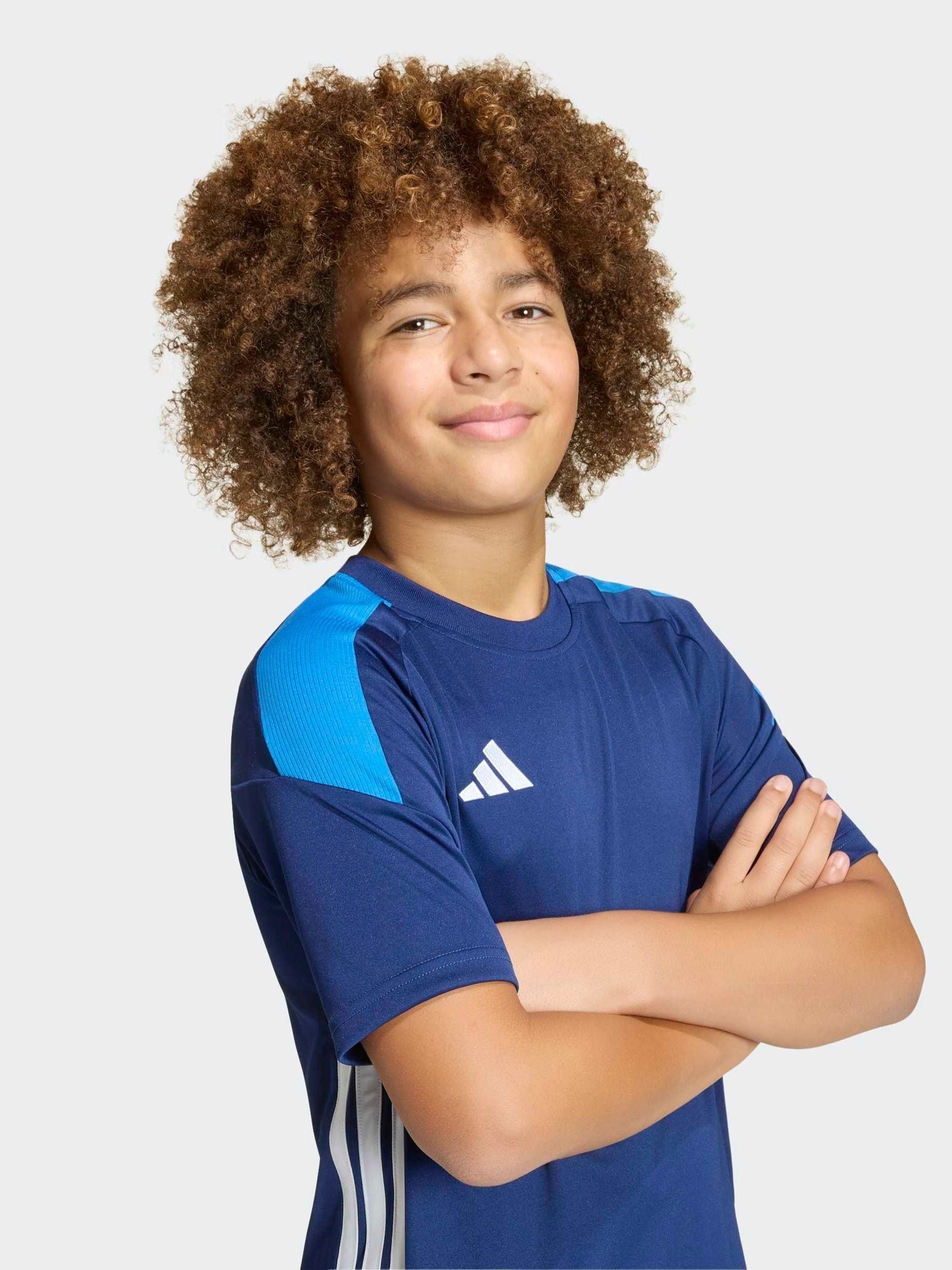 Dsiney Kidz - adidas Blue Tiro 26 Essentials T-Shirt image 5