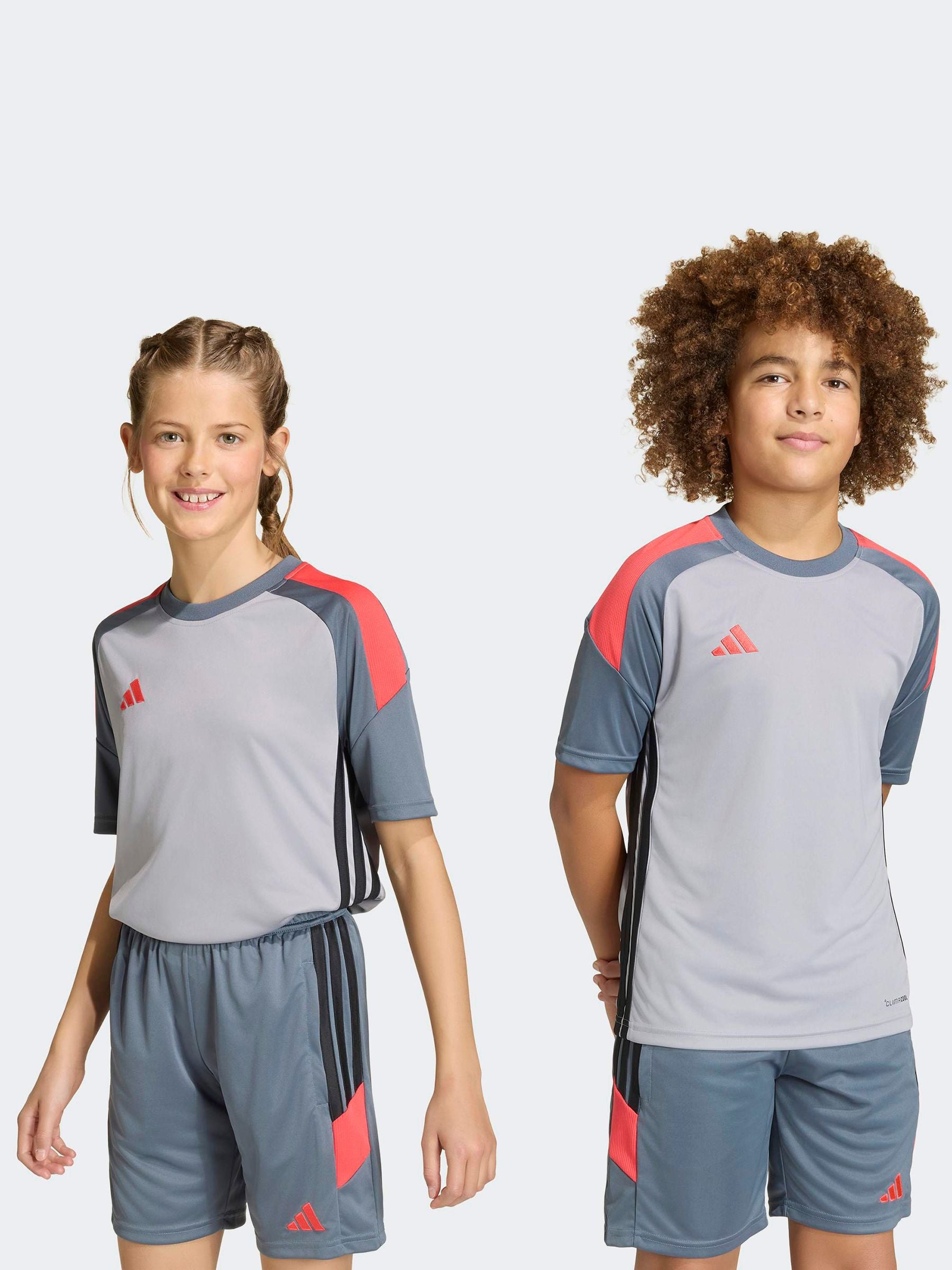 Dsiney Kidz - adidas Grey Tiro 26 Essentials T-Shirt image 1