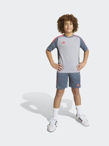 Dsiney Kidz - adidas Grey Tiro 26 Essentials T-Shirt image 3