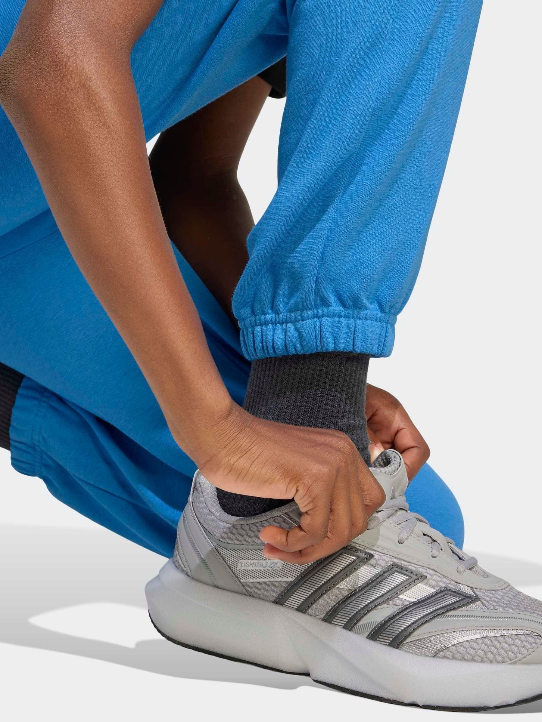 Dsiney Kidz - adidas Coral Blue Essentials Kids Joggers image 5