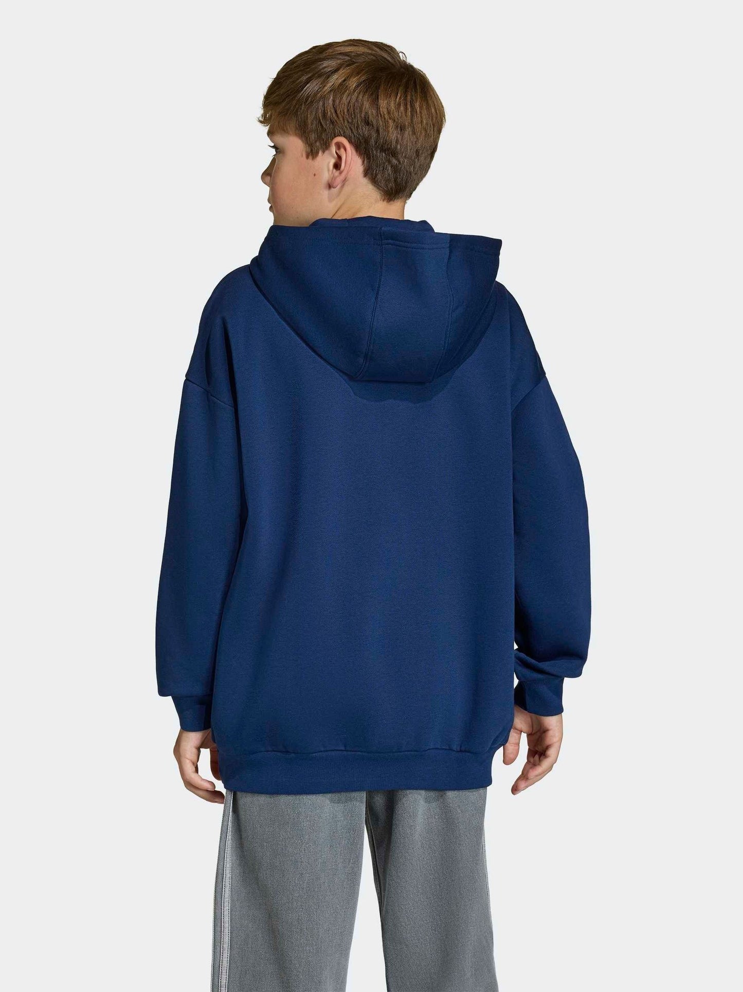Dsiney Kidz - adidas Originals Blue Loose Fleece Hoodie image 3