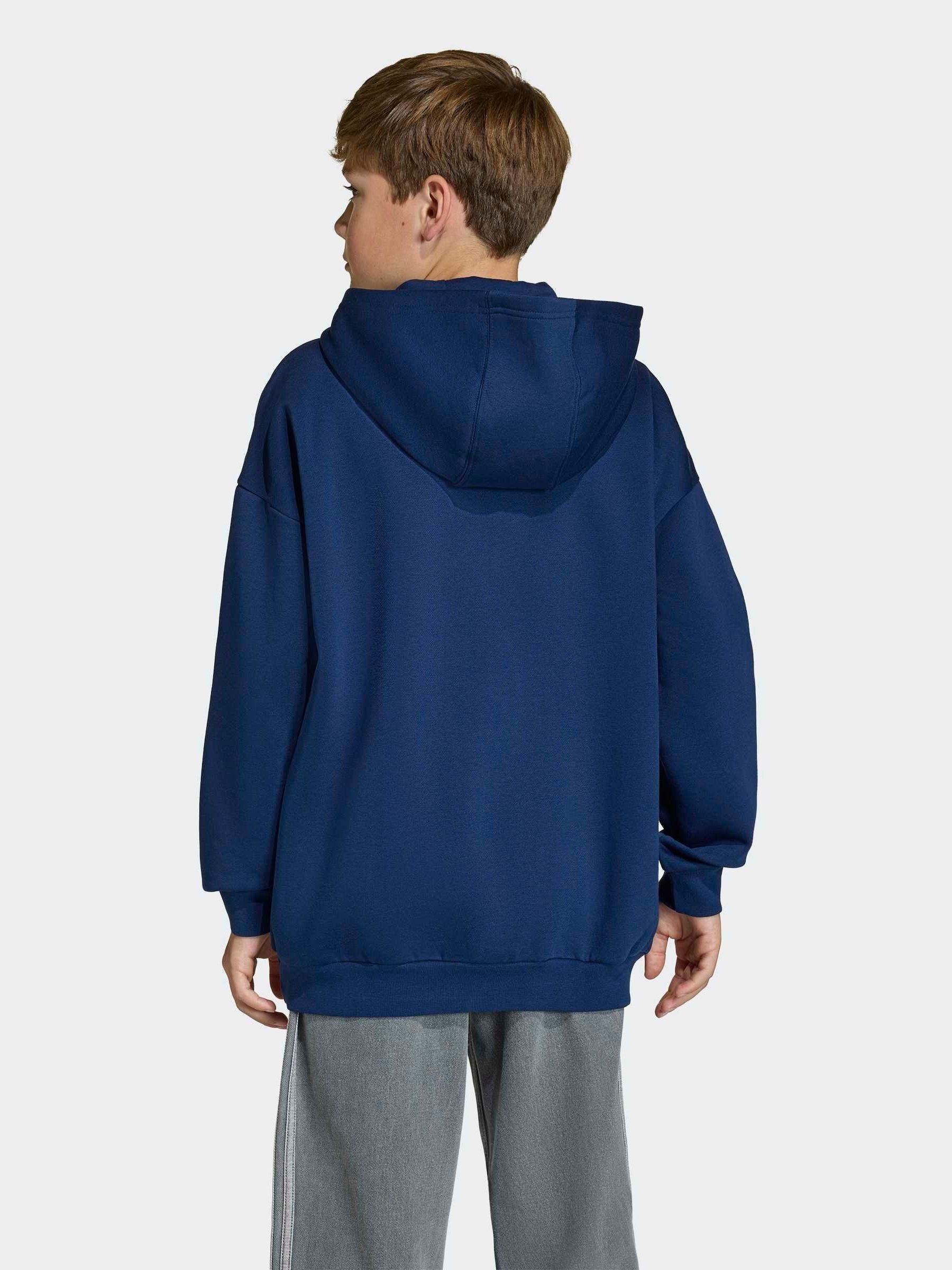 Dsiney Kidz - adidas Originals Blue Loose Fleece Hoodie image 3