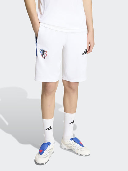 Dsiney Kidz - adidas White Jude Bellingham Training Shorts image 1