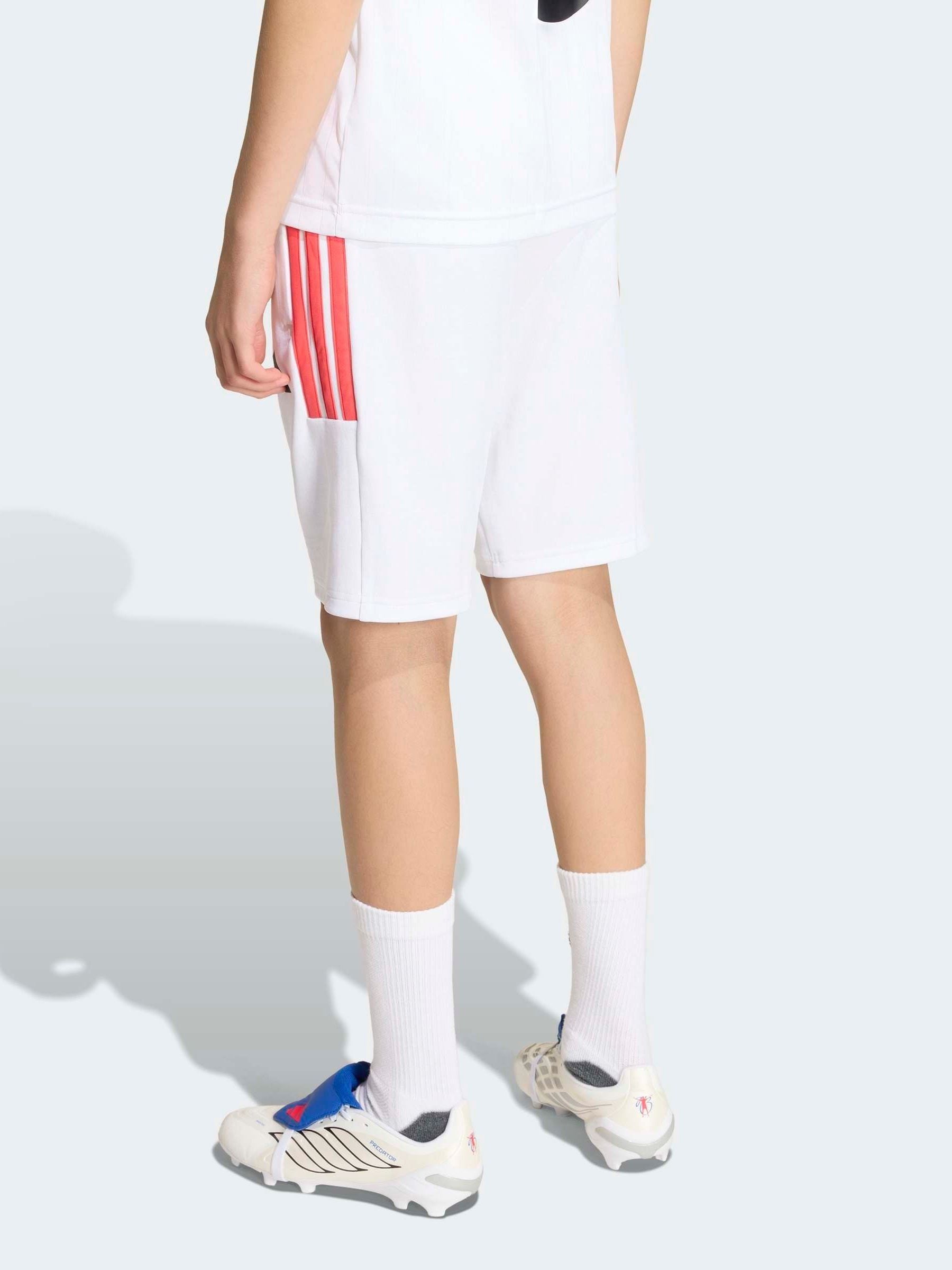 Dsiney Kidz - adidas White Jude Bellingham Training Shorts image 2