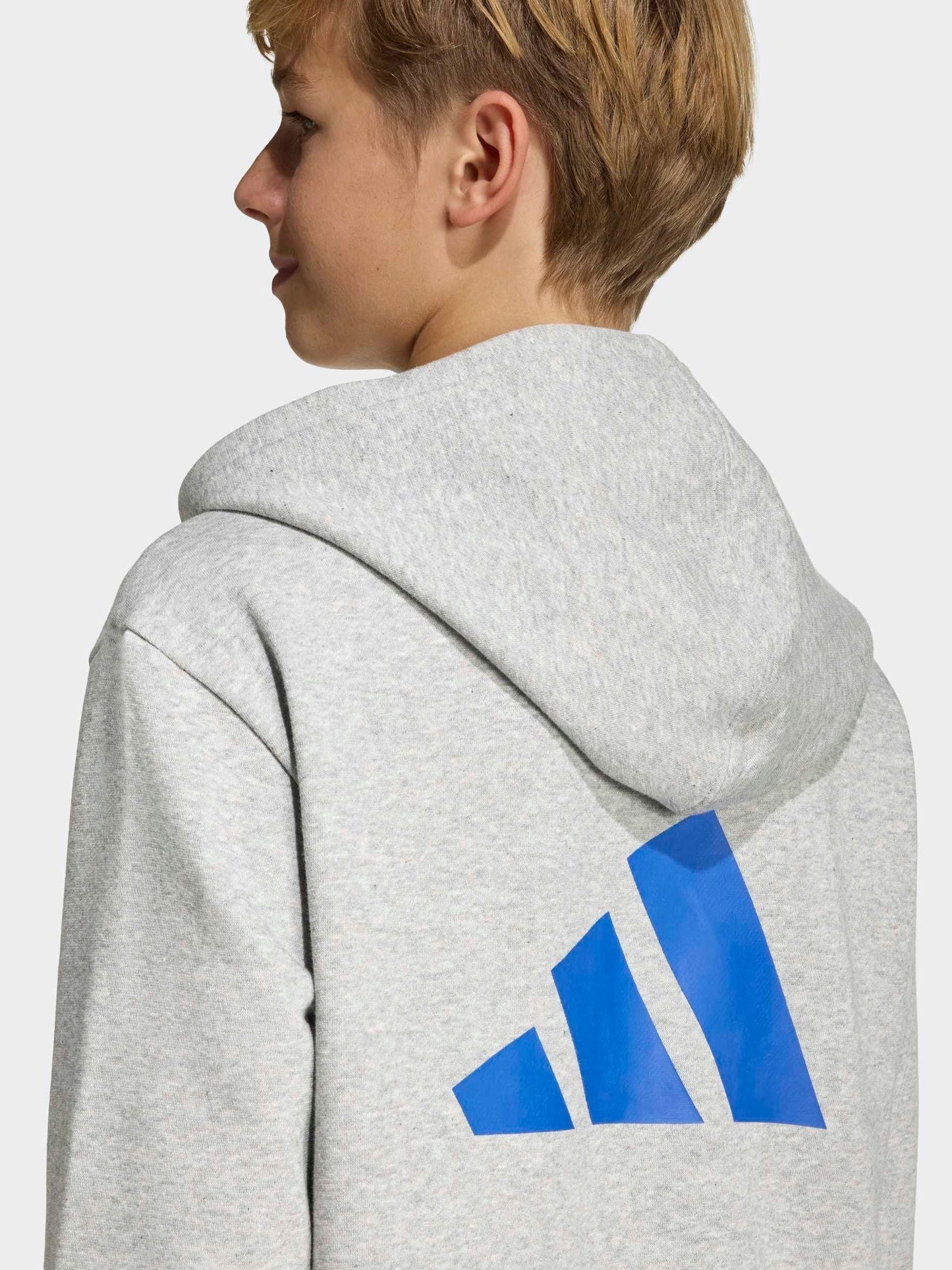 Dsiney Kidz - adidas Grey Colour Block Hoodie image 5