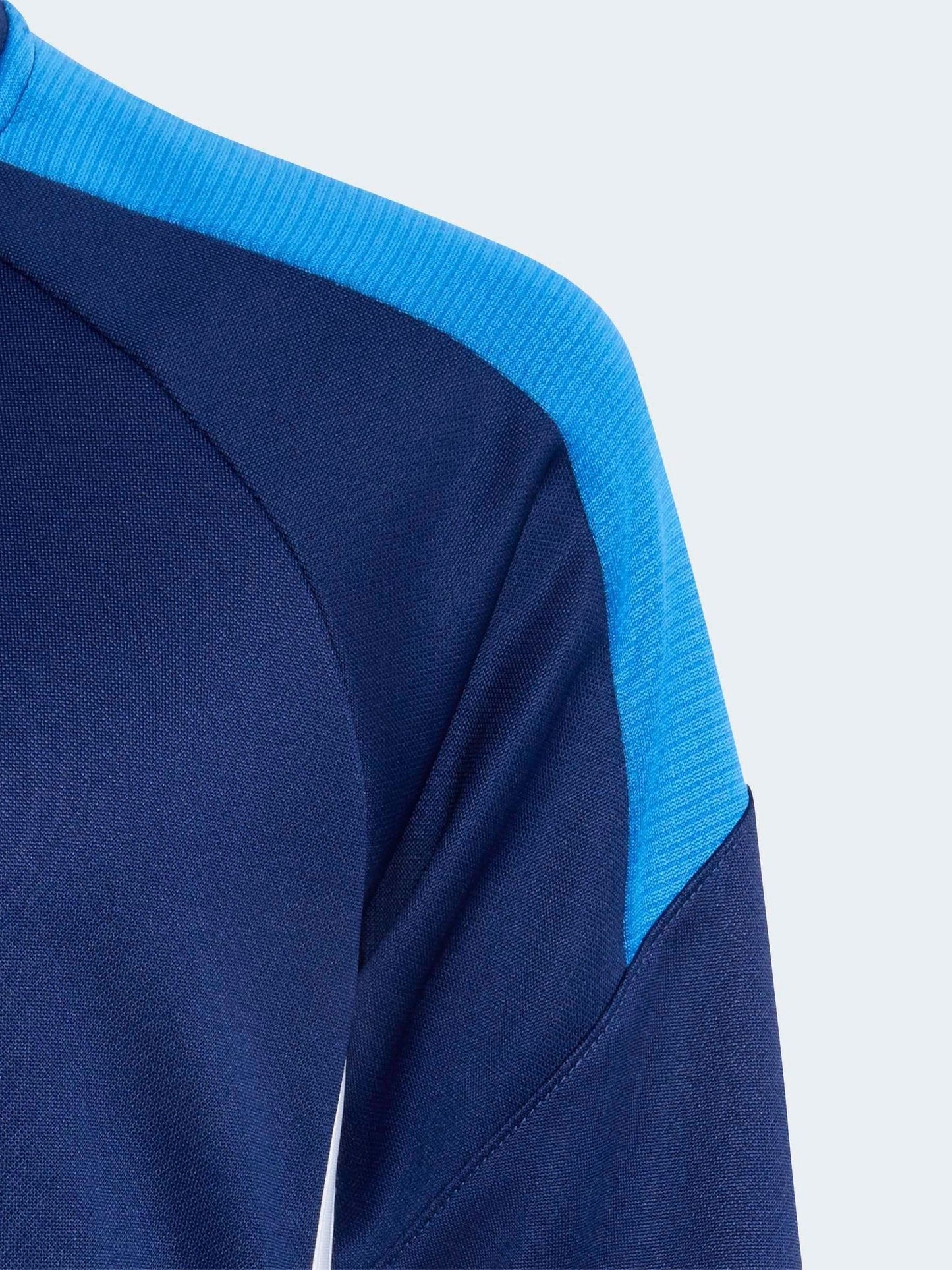Dsiney Kidz - adidas Blue Tiro Essentials Quarter Zip Training Top image 4
