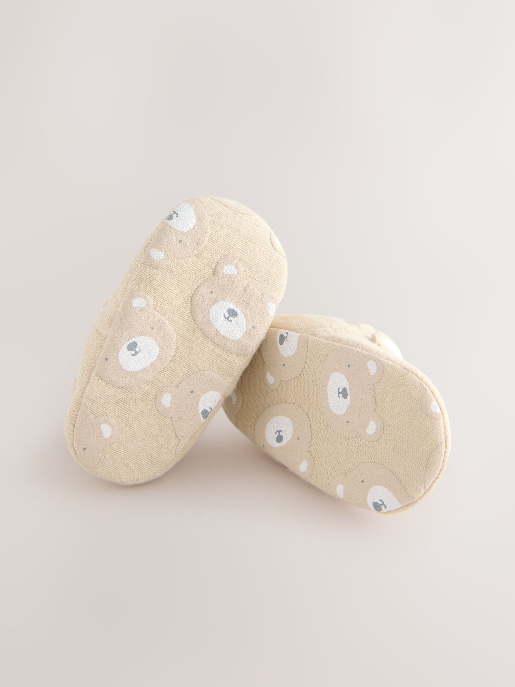 Neutral Bear Slip-On Baby Shoes (0-18mths) image 3