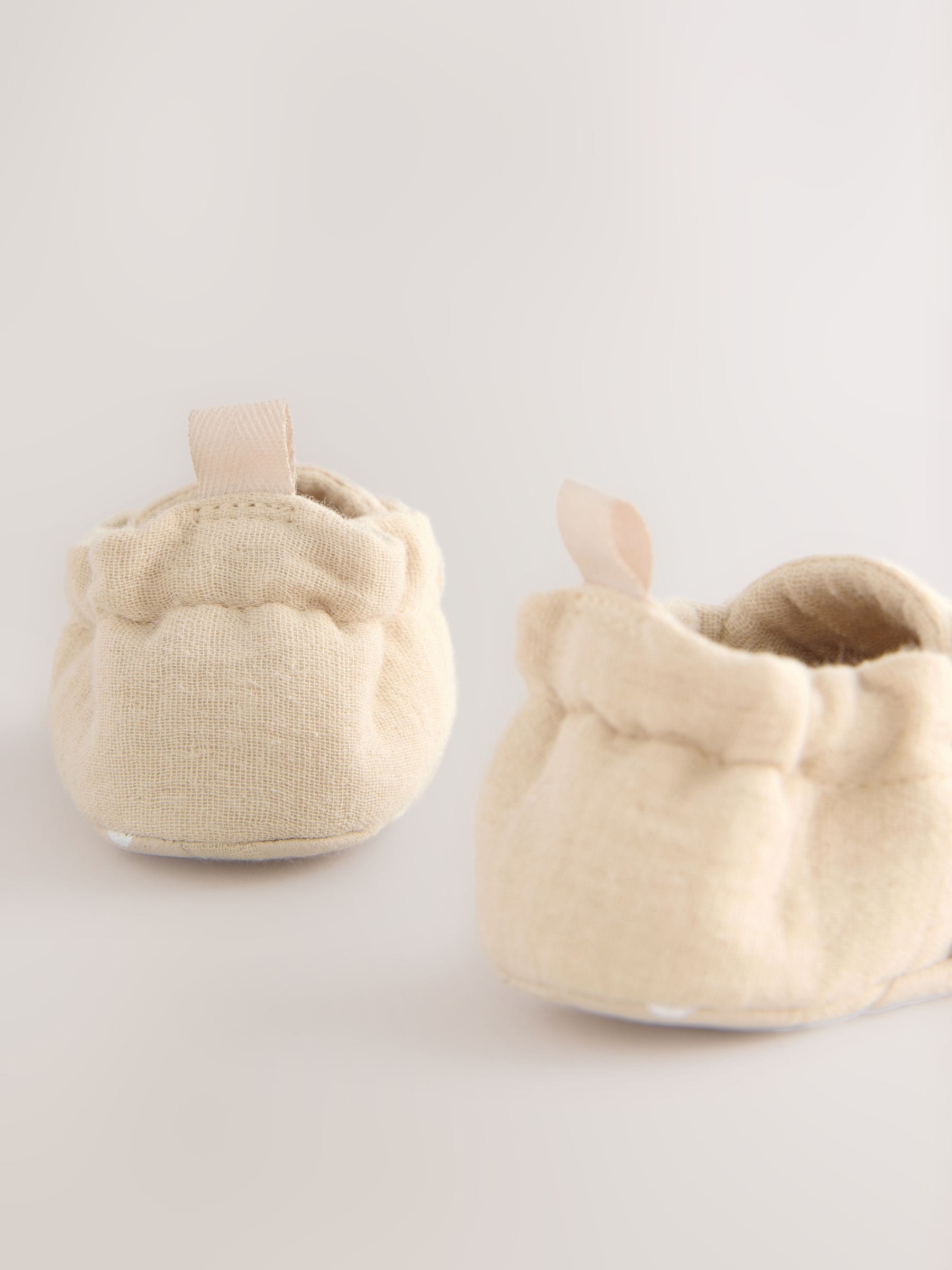 Neutral Bear Slip-On Baby Shoes (0-18mths) image 4