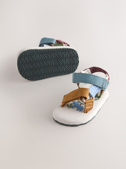 Neutral Safari Baby Trekker Sandals (0-2mths) image 3