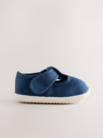 Navy Crawler T-Bar Baby Shoes (0-2mths) image 5