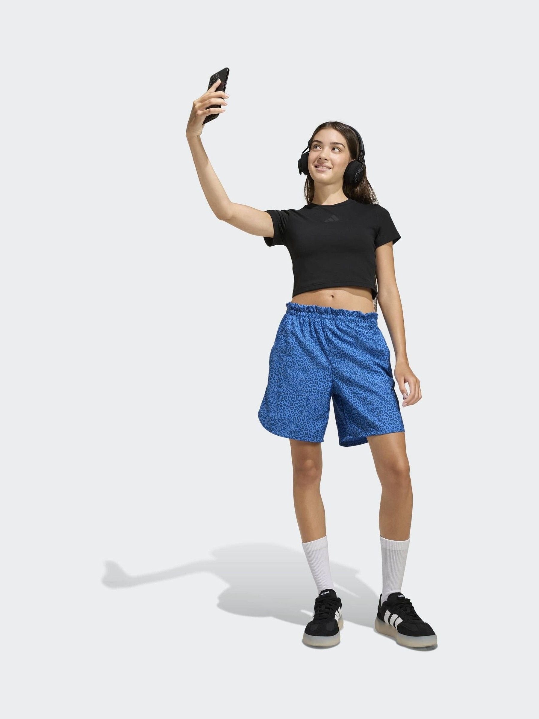 Dsiney Kidz - adidas Black Soft Touch Baby Crop T-Shirt image 4