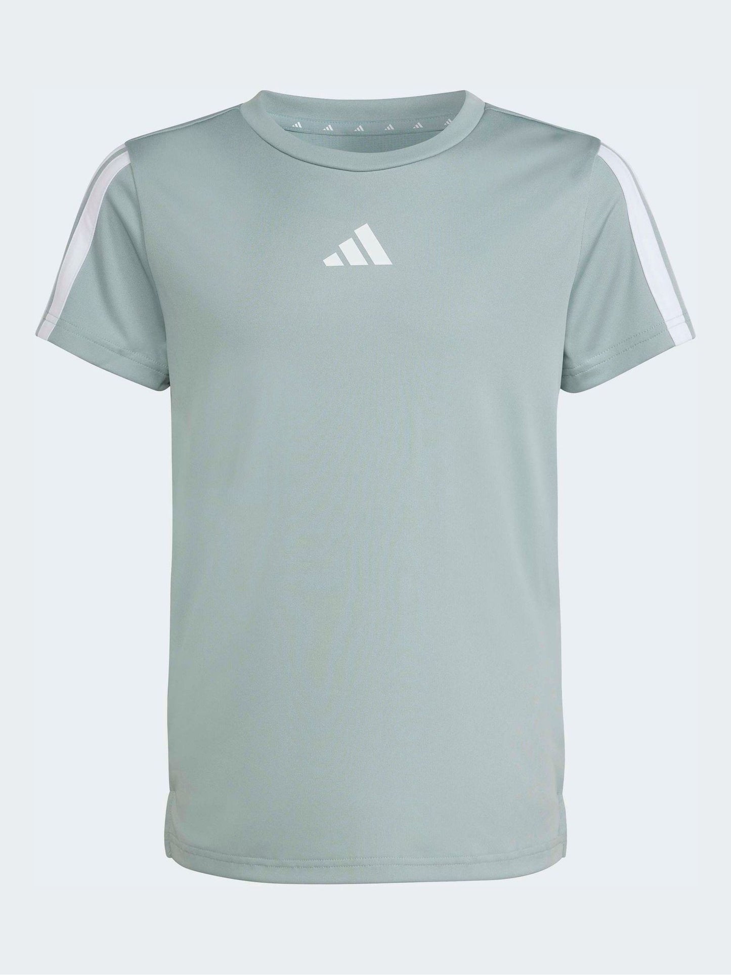 Dsiney Kidz - adidas Light Green Training Essentials 3-Stripes Kids T-Shirt image 6