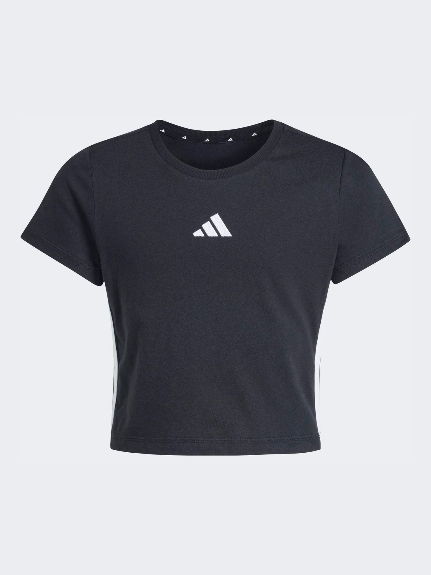 Dsiney Kidz - adidas Black 3-Stripes Essentials Baby T-Shirt image 6