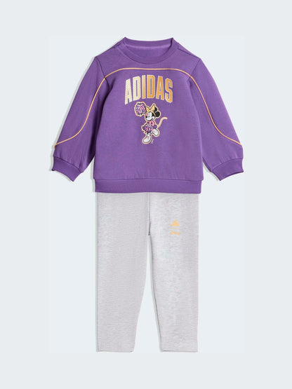 adidas Purple Disney Minnie Mouse  Sweatshirt and Legging Set image 1