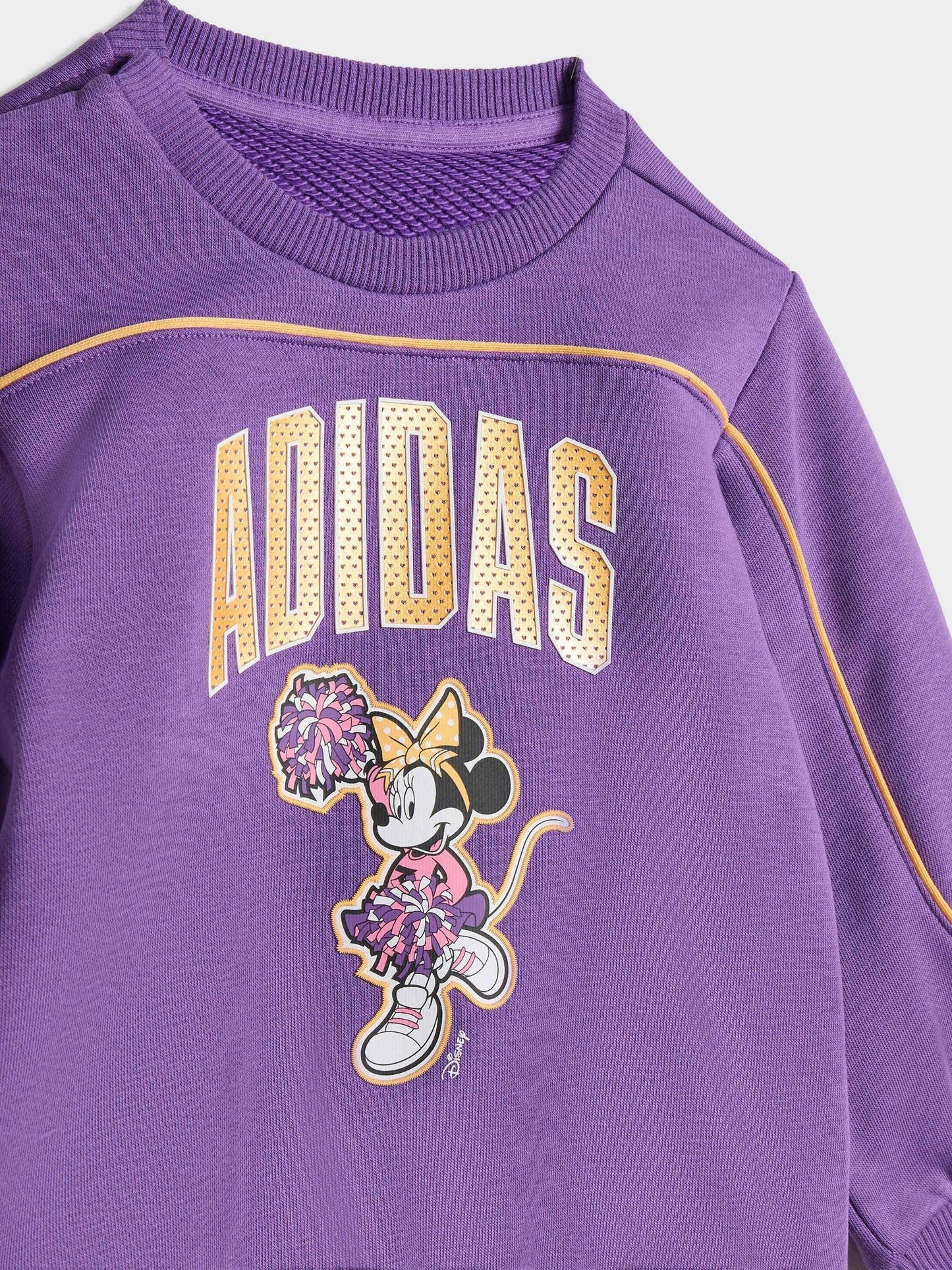 adidas Purple Disney Minnie Mouse  Sweatshirt and Legging Set image 5
