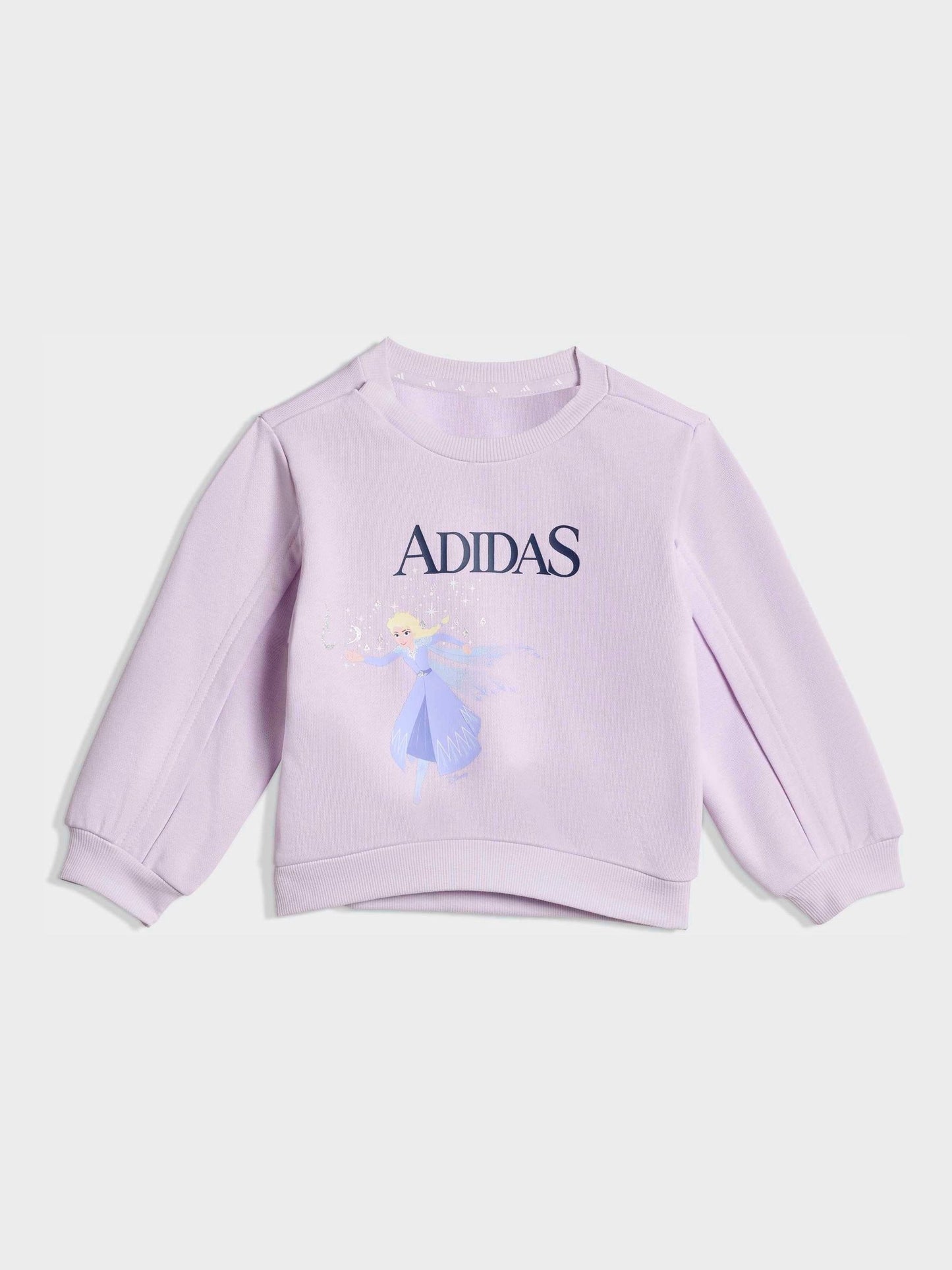adidas Purple Purple Disney Frozen Sweatshirt and Leggings Infant Set image 3